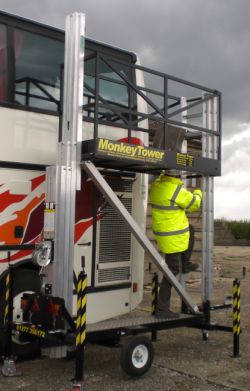 Monkey Tower is suitable for a number of maintenance jobs